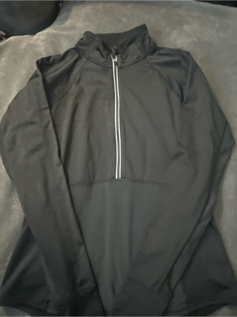 Women’s Black Quarter-Zip Performance Jacket